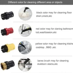 Ångtvättar-10 st Ångmoppduk Rengöringsdyna Dukskydd för EasyFix SC2 SC3 SC4 SC5 Ångmopprengörare Reservdel