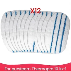 Ångtvättar-12 st Ångmoppdukar för Easyfix Sc2 Sc3 Sc4 Sc5