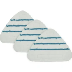 Ångtvättar-3 st ångmoppdukar moppduk h20 triangulär klibbig snäpp ac