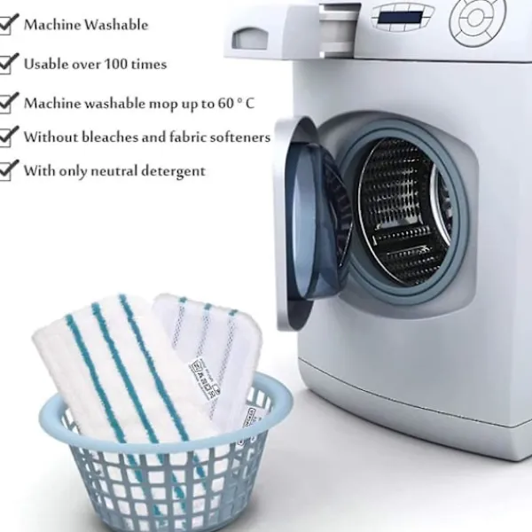 Städmoppar-10 st Ångmoppdynor för Bissell Powerfresh för 1940 1806 1544-serien