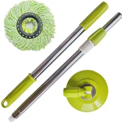 Städmoppar-10 st Ångmoppdynor för Schenley Ångmopp 7 i 1 Rengöringsmedel Ersättning Mikrofiber Moppdyna Refill för Multi Floor