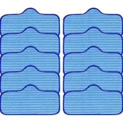 Städmoppar-10 st Premium Mikrofiberdukar, för Dupray Neat Ångmopp, Slitstarka, Återanvändbara och Maskintvättbara