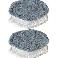 DAO Städmoppar-4 st Rengöringspad För Hoover Dual Steam Plus Moppdynor 62300479 Dammsugardelar Rengöringspad Hushållsrengöringstillbehör [db]