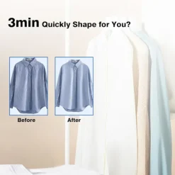 Strykjärn-1 st. Resefärg, 1000W Vikbar Handhållen Mini Ångstrykjärn, 180° Rotationshandtag Strykjärn