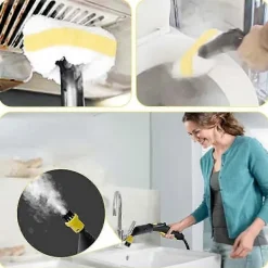 Ångtvättar-12 st S7000 Ångmoppdynor för S7000amz S7000 S7001 S7001tgtseries Ånga & Skrubb Allt-i-ett Hårt Golv Ångmopp