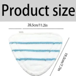 FMYSJ Städmoppar-4 st Silvercrest Lidl Universal Ångmoppskydd Tillbehör För Ångrengörare (FMY)