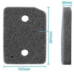 Torktumlare-8 st Skumfilter för torktumlare för 9164761 Torktumlare Värmepumpstorktumlare, svampfiltermatta Kondenserad torktumlare L