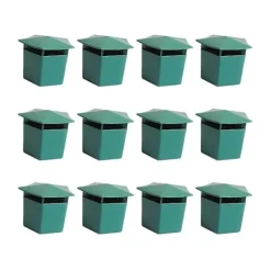 Skadedjur & Insekter-12 st Snigelfällor Ekologiska kompatibla med att Fånga Sniglar Snigelfångare Säker kompatibel med Barn och Husdjur