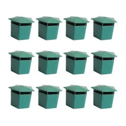 Skadedjur & Insekter-12 st Snigelfällor Ekologiska för att Fånga Sniglar Snigelfångare Säker för Barn och Husdjur