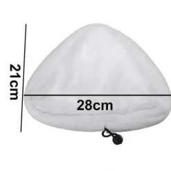 Ångtvättar-6 st Återanvändbara Mikrofiber H2O Ångmopp Ersättningsdynor Tillbehör Ångmopp Rengöringsduk