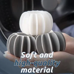 Tvättillbehör-4 st Återanvändbara Tvättbollar Tvättskrubbningsbollar för Tvätt, Silikon Ångkokare Torkbollar Tvättmaskinsbollar Tvättboll