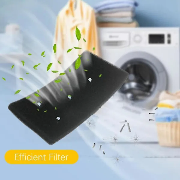 Torktumlare-4 st Torkfilter för Bauknecht Privileg Whirlpool HX 481010716911 Torkfilter Återanvändbar Kondensering