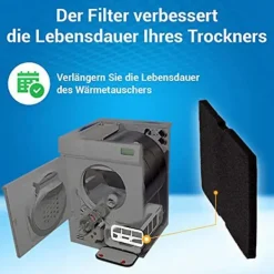 Torktumlare-10 st Torkfilter Kompatibelt med Torktumlare Ersättning Kompatibelt med Beko 2964840100, Luddfilter Kompatibelt med Torktumlare Beko DE8635rx DS7512pa | Fyndiq