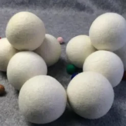 Torktumlare-6 st Torktumlare Bollar Ull Torktumlare Bollar, Diameter 7cm