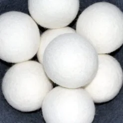 Torktumlare-6 st Torktumlare Bollar Ull Torktumlare Bollar, Diameter 7cm