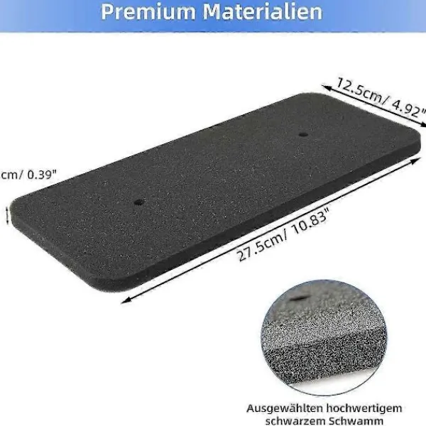 FMYSJ Torktumlare-4 st Torktumlare Filter Ersättningsdelar Kompatibla med Candy/Hoover/Ostein/Fagor/House to House Värmepump (FMY) Black