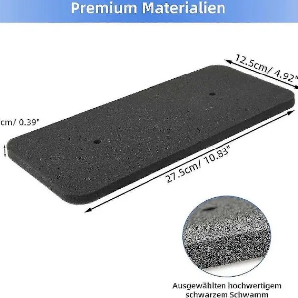 Torktumlare-4 st Torktumlare Filter Ersättningsdelar för Candy//Ostein//House to House Värmepumpstorktumlare, Svampfilter Walkbee SZRH A-F [DB]