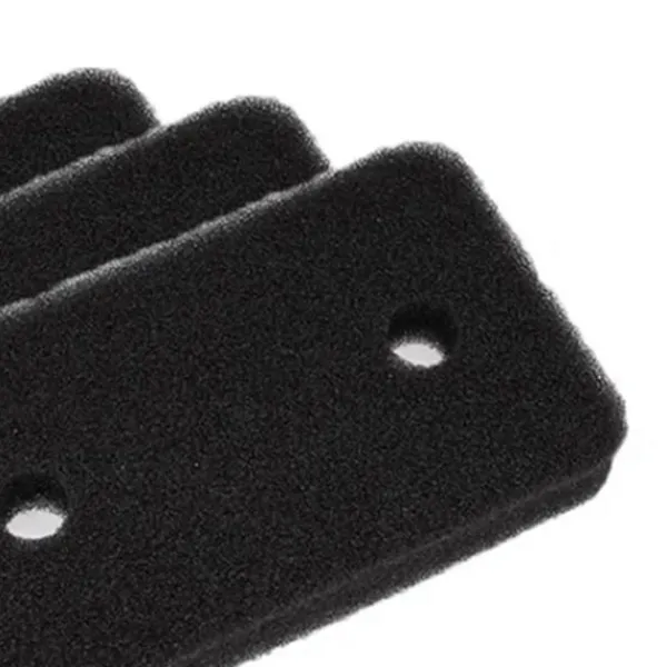 Torktumlare-5 st Torktumlare Filter Kompatibel med Candy 40006731 Värmeväxlare Filter Skumfilter Luddfiltermatta Kompatibel med Torktumlare-B16