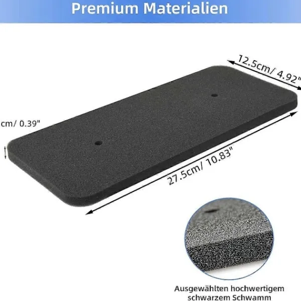 Torktumlare-4 st torktumlare filterersättningsdelar för Candy//Ostein//House to House värmepumpstorktumlare, svampfilter