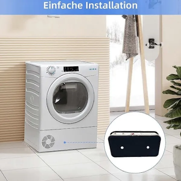 Torktumlare-4 st torktumlare filterersättningsdelar för Candy//Ostein//House to House värmepumpstorktumlare, svampfilter