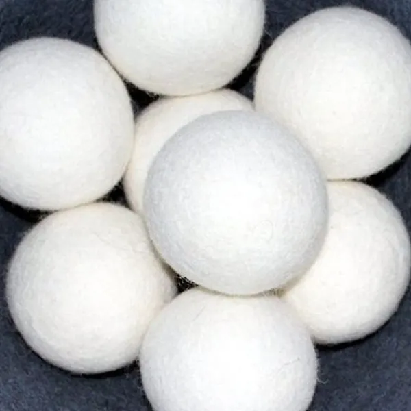Torktumlare-6 st Torktumlarebollar Ull Torktumlarebollar, Diameter 7cm