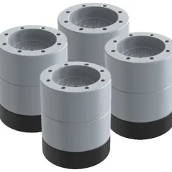 Tvättmaskiner-4 st Trillingsdämpare Tvättmaskin - 6 cm universella stötdämpare - förtjockade halkskyddsmattor för tvättmaskiner - halkskyddsmattor för tvättmaskiner - | Fyndiq