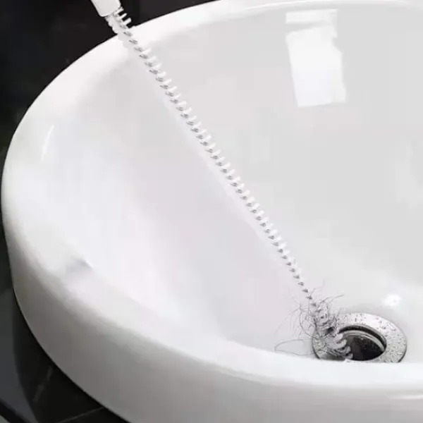 Dammsugare & Tillbehör-2 st tvättborstar för rengöring av avlopp Flexibel avloppshår Ca