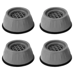Tvättmaskiner-4 st Tvättmaskin Stötdämpande Matta Anti-Vibrations Ben Stopp Fot Pad Fötter Pads [DB]