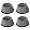 DAO Tvättmaskiner-4 st Tvättmaskin Stötdämpande Matta Anti-Vibrations Ben Stopp Fot Pad Fötter Pads [DB]