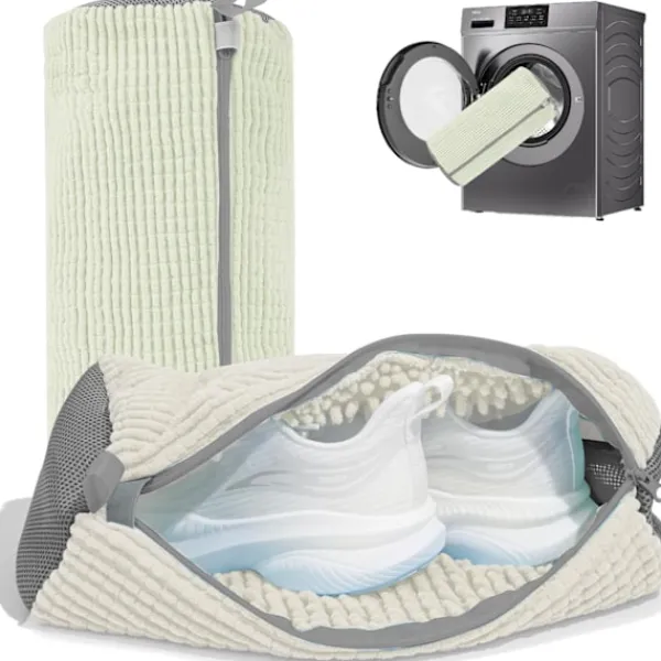 BraVärde Tvättillbehör-2 st Tvättskopåsar för Tvättmaskin och Torktumlare, Återanvändbar Skopåse för Rengöring