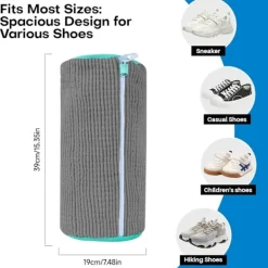 Tvättillbehör-2 st Tvättskopåsar för Tvättmaskin och Torktumlare, Återanvändbar Skopåse för Rengöring