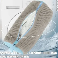 Unbranded Tvättillbehör-2 st Tvättskopåsar för Tvättmaskin och Torktumlare, Återanvändbar Skopåse för Rengöring