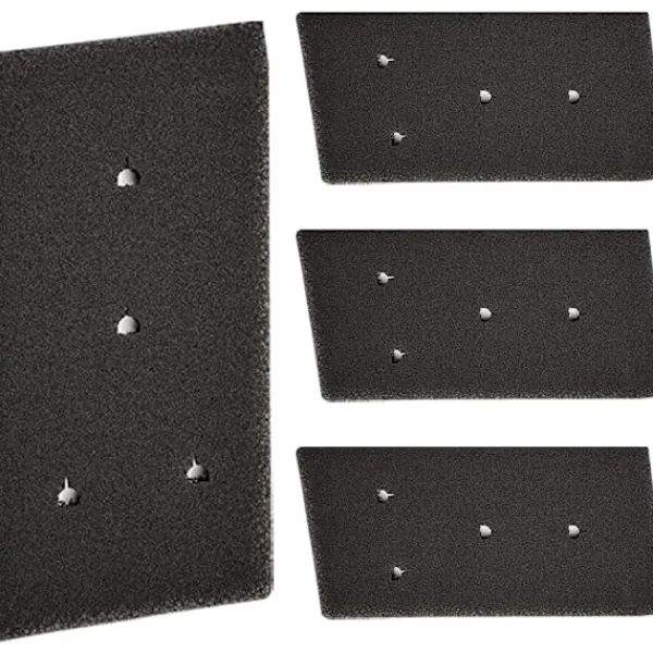 Torktumlare-4 st tvättsvampfilter för Whirlpool, torktumlarfiltermatta 4810107169