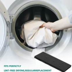 Torktumlare-4 st tvättsvampfilter för Whirlpool, torktumlarfiltermatta 4810107169