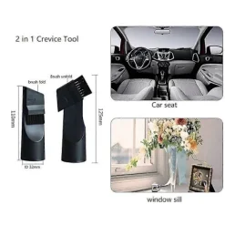 Dammsugare & Tillbehör-6 st Universal Dammsugarmunstycke Borste Hem Dammning Springa Trappa Verktygssats för 32mm 35mm Dammsugare