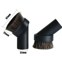 Dammsugare & Tillbehör-9 st universella dammsugarmunstycken 32 & 35 mm långt flexibelt borsthuvud rengöringsverktyg platt tunt sughuvud för säng