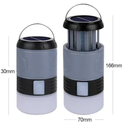 Skadedjur & Insekter-1 st USB-uppladdningsbar mygglampa Lila UV-mygglampa