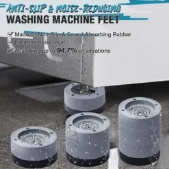Tvättmaskiner-4 st Vibrationsdämpare, Universell Vibrationsdämpare, Tvättmaskin