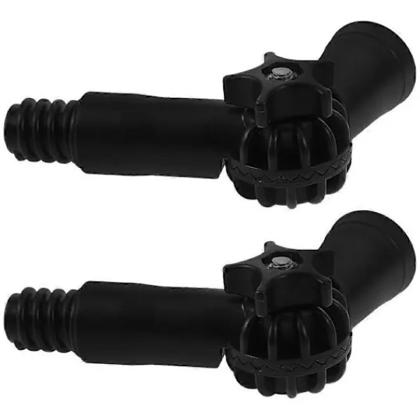 Fönsterrengöring-2 st Vinkeladapter Stångförlängning Gångjärnstips Universal Moppstång Tillbehör Vinkeladapter För Fönsterputsborste Valfri Standardgängad Spets 13.50X5.20X3.50CM | Fyndiq
