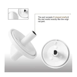 Torktumlare-2 st WE01X10160 Timerknappar för Tvättmaskin/Torktumlare - Ersätter AP3207448 PS755794 WE01X10069 yuante