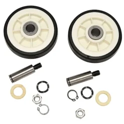 Torktumlare-2 STK Torktumlare D Stödrulle och Axel för 303373, 12051541, ER303373K, 303373K