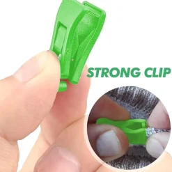 W Tvättillbehör-40 Strumpklämmor för Tvättmaskin och Torktumlare Strump Hållare Tvättmaskin med Krokar Strumpor med Strumpklämma Direkt i Lådan [DB]