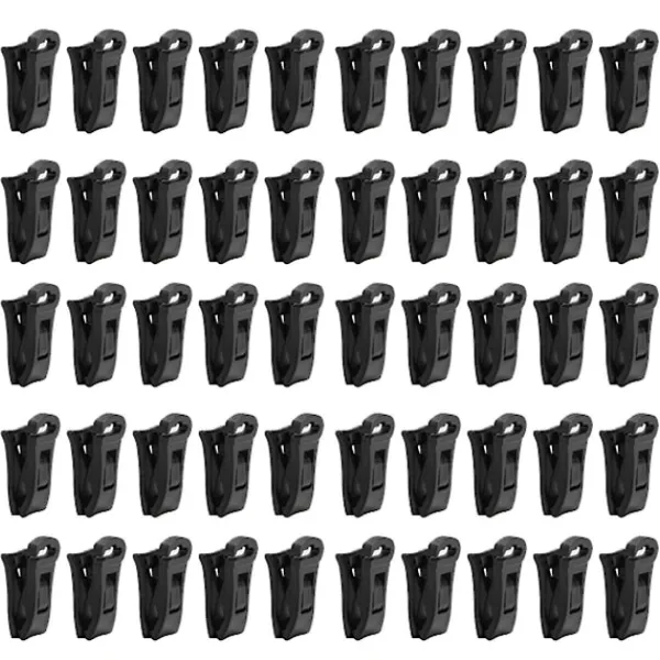 Tvättillbehör-50 Strumpklämmor för Tvättmaskin och Torktumlare, Klämmor för Tvätten, Strumpklämmor, Handduksklämmor för Tvätten