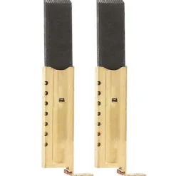 Tvättmaskiner-2 st/set Kolborste i kolfiber för tvättmaskin L94MF7 för tvättmaskin 5X13.5X39.6mm