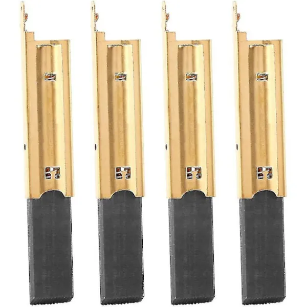 Tvättmaskiner-4 st/set tvättmaskin motor kolinsatser borstar L94mf7 för