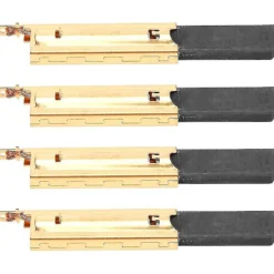 Tvättmaskiner-4 st/set tvättmaskin motor kolinsatser borstar L94mf7 för