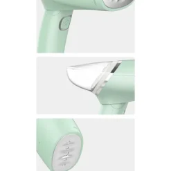 Ångtvättar-1 styck (Grön) Handhållen Strykjärn Hängande Strykjärn