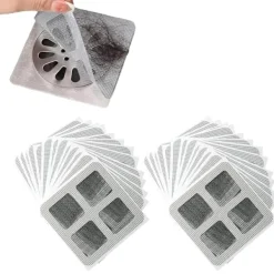 Skadedjur & Insekter-100 Stycken Dusch Hårfångare Hårda Träningsdekaler Hår Avloppsdekaler Avlopp Hårfångare, Fyrkantiga Golvbrunnsdekaler