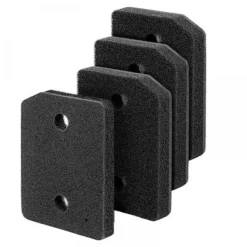 NICEGOU Torktumlare-4 stycken filter Kompatibla med Miele T1-serien torktumlare 9164761 reservdel torktumlare fin/grov 207 x 157 x 30 mm tumbl