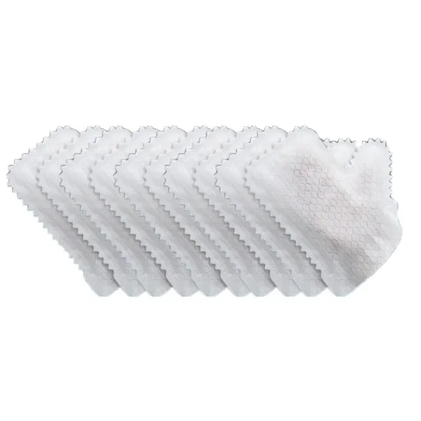 ATELA Svampar & Dukar-10 stycken förtjockade sughanddukar kan återanvändas Super Mite superfina fiberdammborttagning och sughandskar Hushållsrengöring non-woven handskar